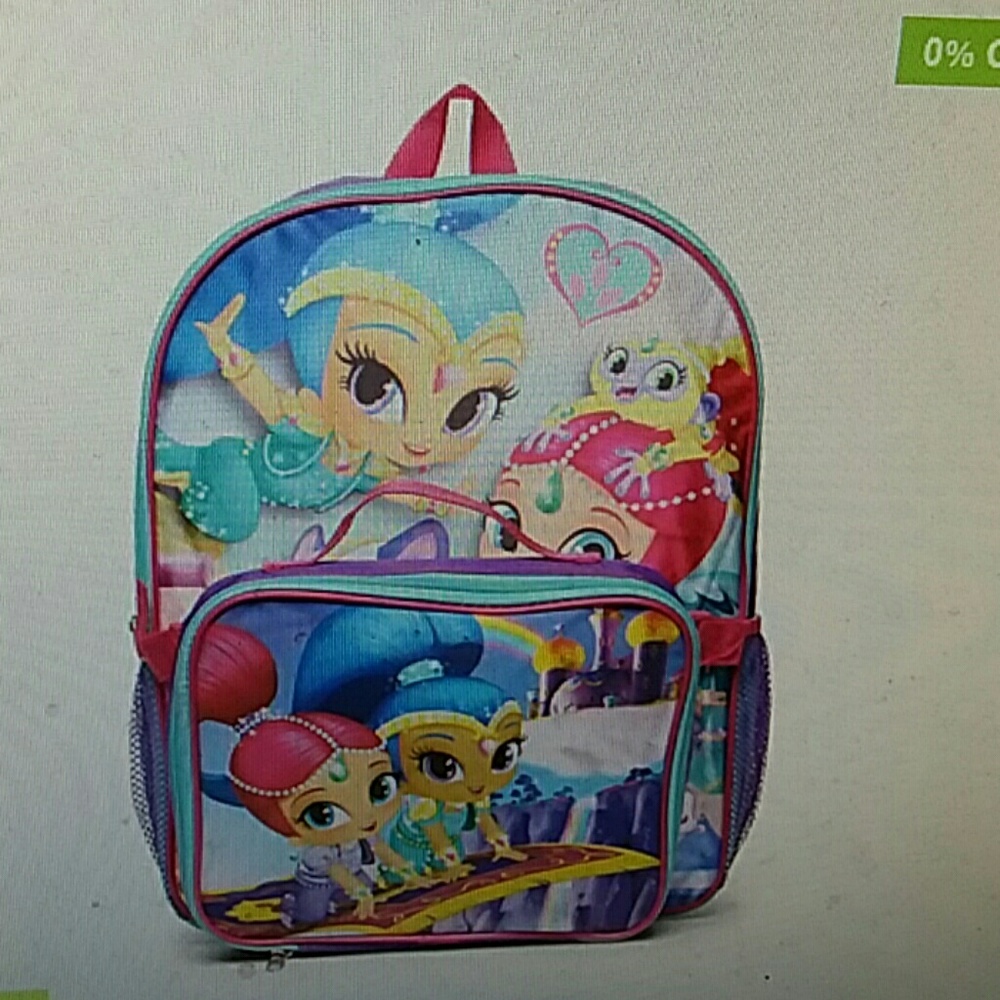 Shimmer & Shine backpack set